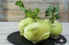 Doğal Beyaz Kohlrabi Alabaş Tohumu (50 Tohum)